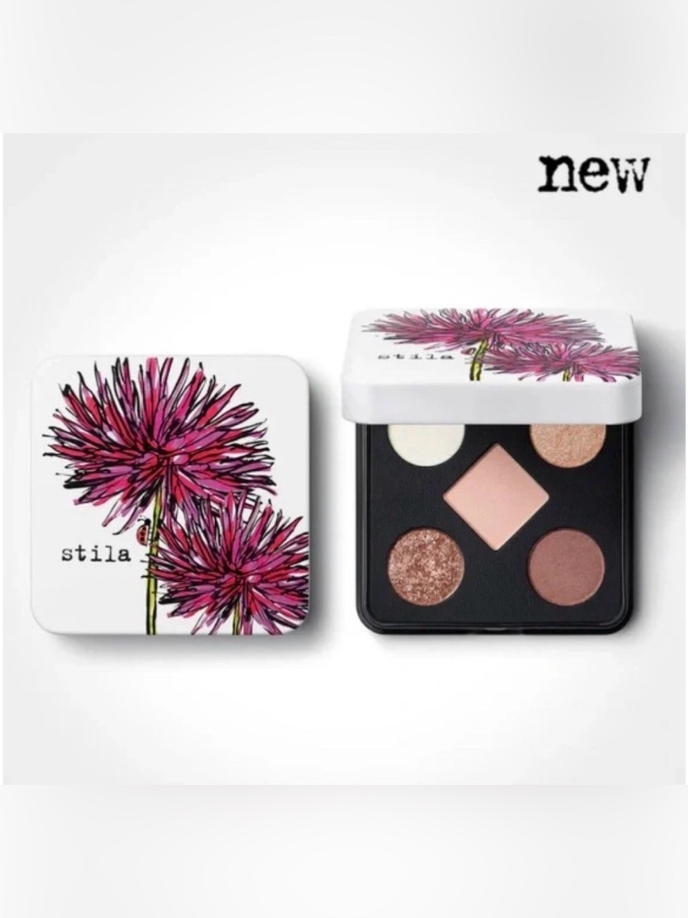 Stila Pocket Play Shadow Pallet Pretty Petal Metallic